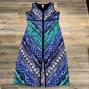 Catherine’s Tie Due Maxi Dress Women’s Size 1X 18/20